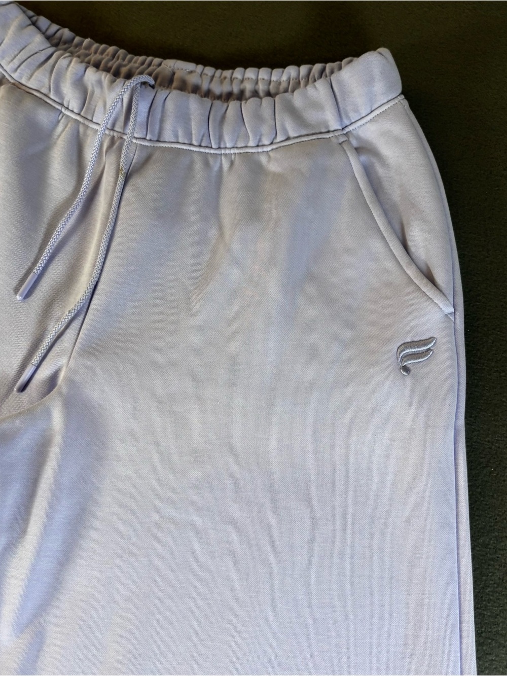 FABLETICS Cozy Fleece Wide Leg Sweatpant in Lilac- Size Small - Picture 6 of 13